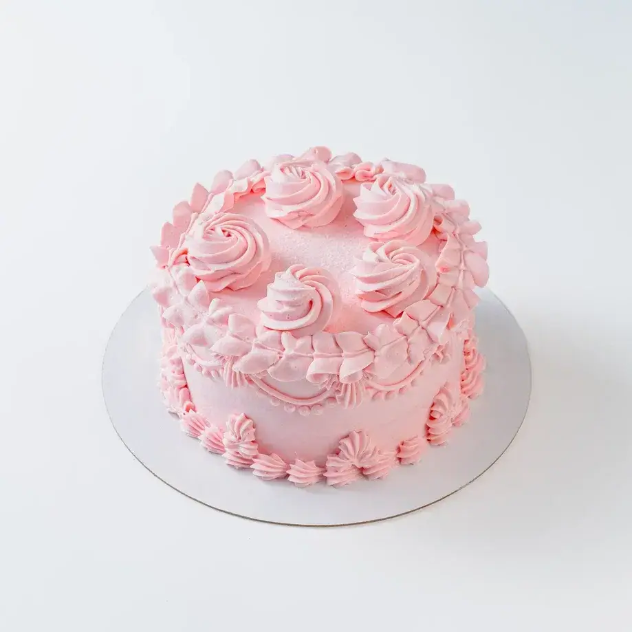 Торт заказной праздничный Розовый