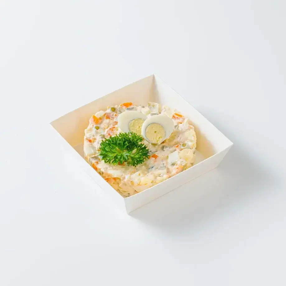 Салат Оливье с курицей