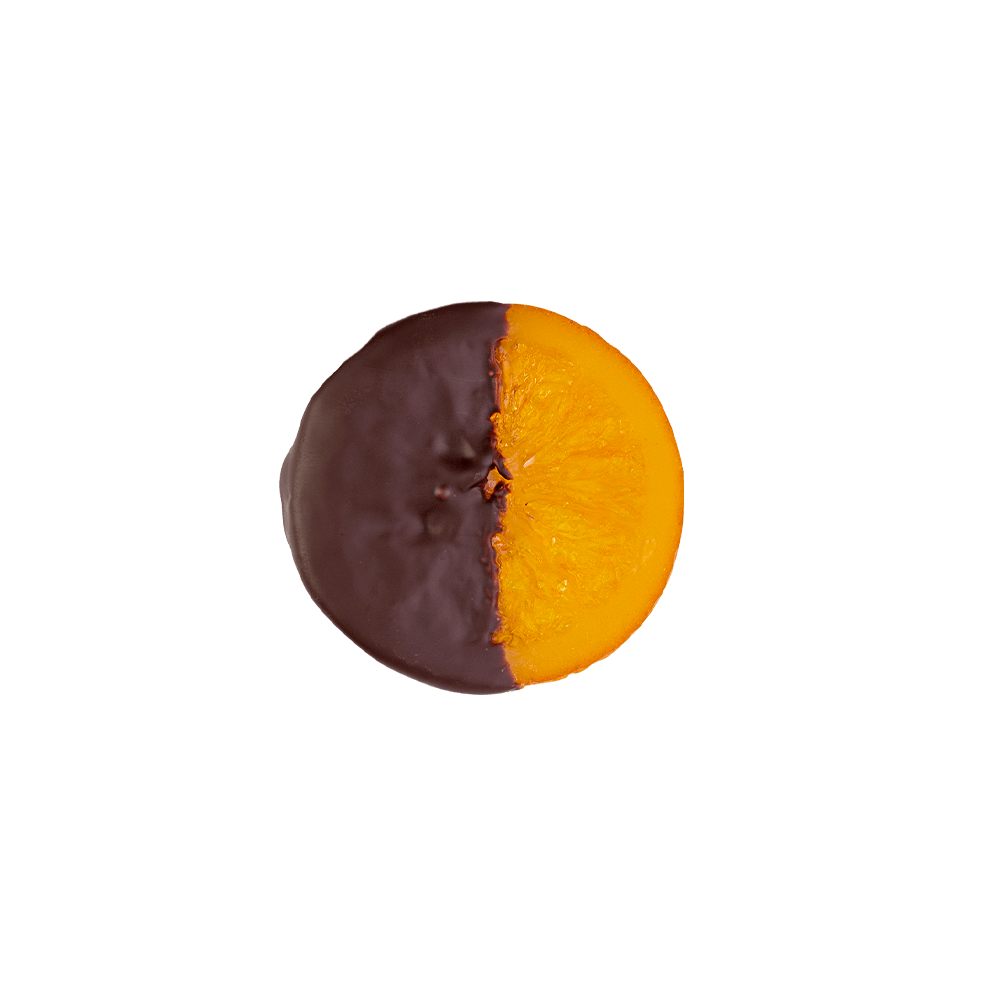Апельсин в шоколаде